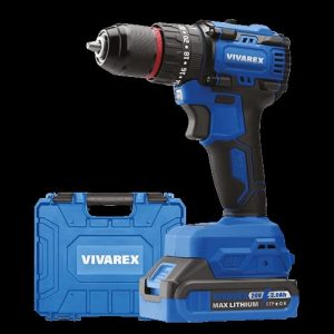 دریل شارژی ٢ باطری براشلس ویوارکس VR2010-BLX