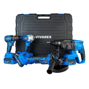 مجموعه چهار عددی شارژی براشلس ویوارکس مدل VR2404-BCK